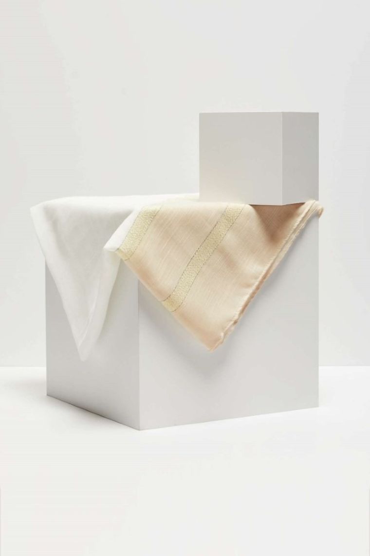 Szalik damski, beżowy, Moodo