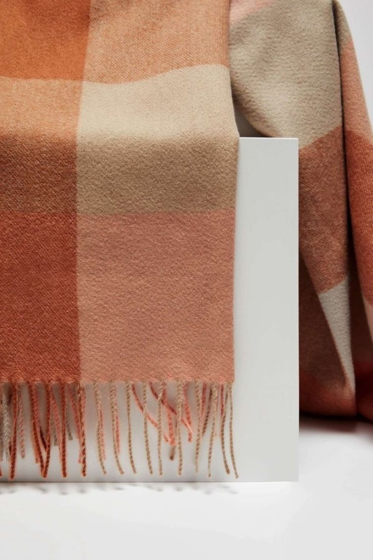 Szalik damski, koralowy, Moodo