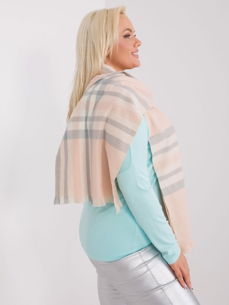 Szalik damski, różowy, Italy Moda