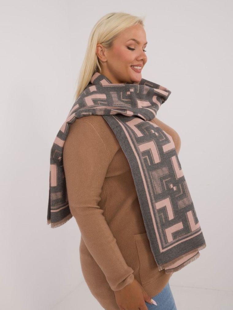 Szalik damski z wełną, mix, Italy Moda