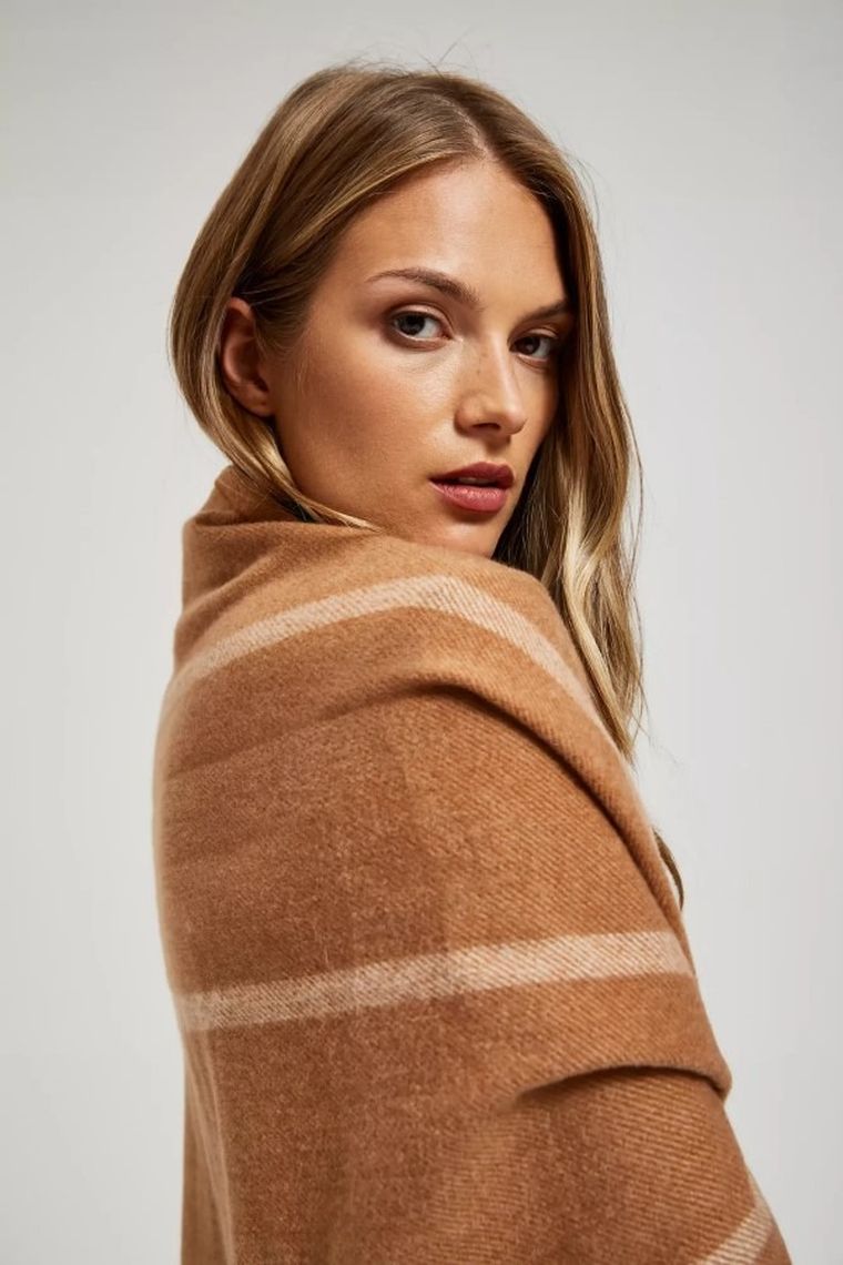 Szalik damski, zielony, Moodo