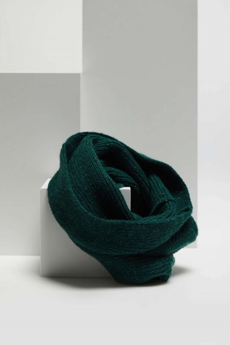 Szalik damski, zielony, Moodo