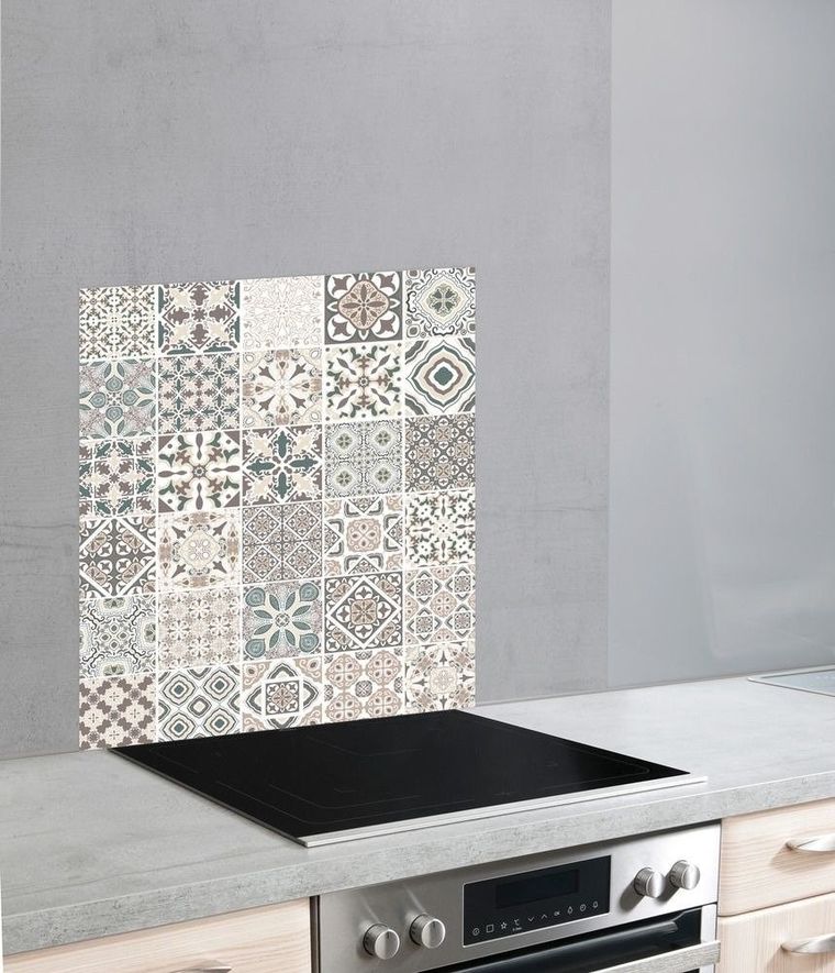 Szklana płyta ochronna, na kuchenkę Floor Tile, 60-70 cm