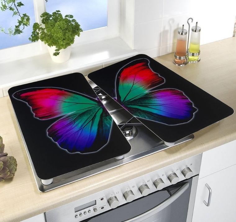 Szklane płyty ochronne, Butterfly by night, 2 szt.