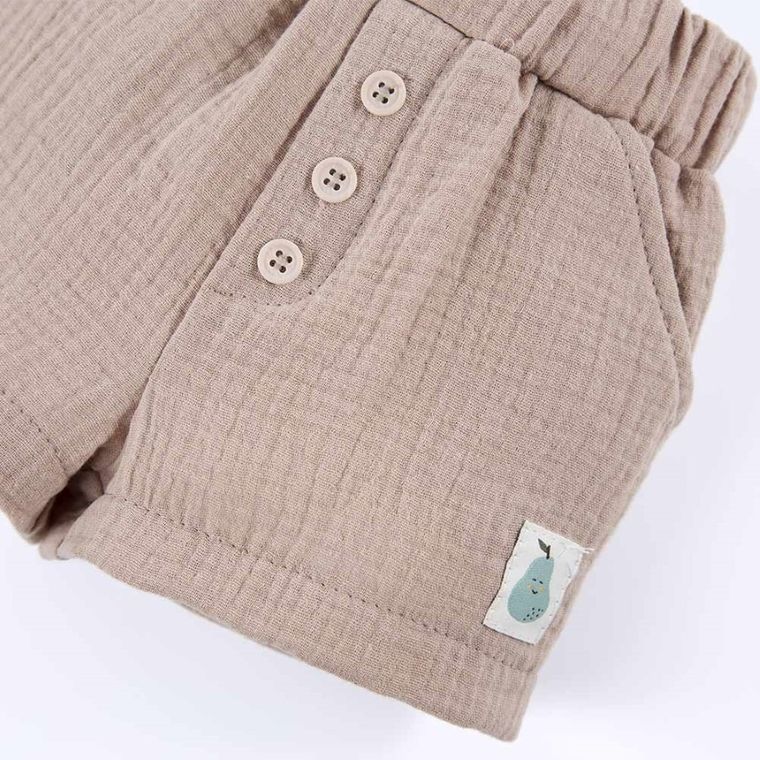 Szorty chłopięce, beżowe, Eevi