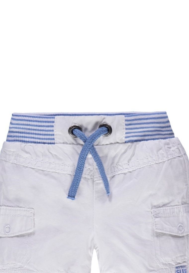 Szorty chłopięce, białe, Kanz