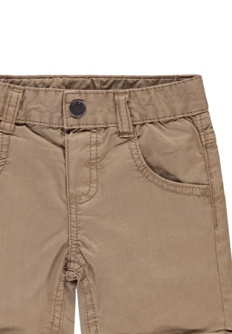 Szorty chłopięce, brązowe, Kanz