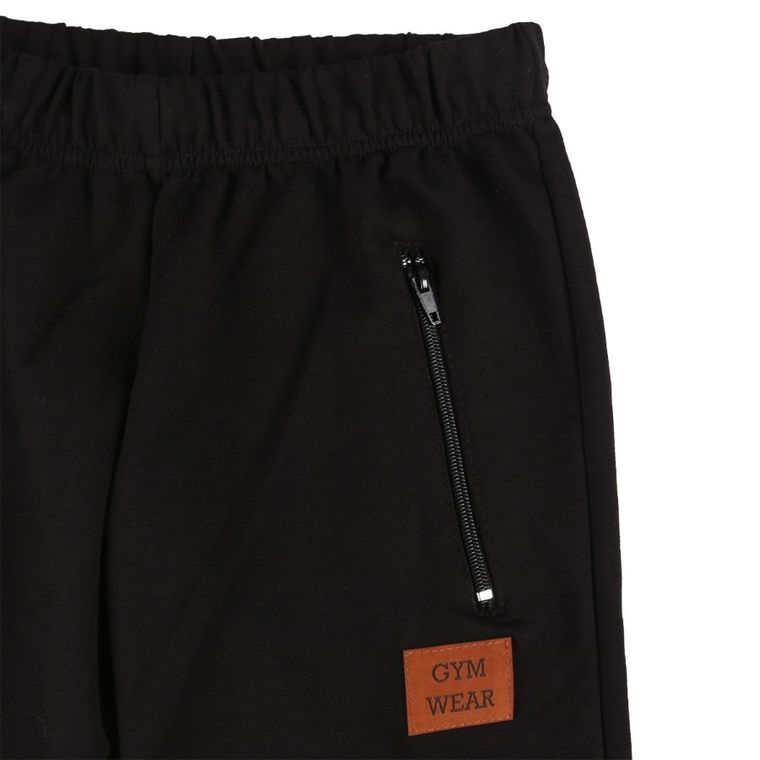 Szorty chłopięce, czarne, Tup tup