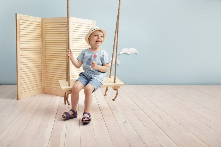 Szorty chłopięce, denim, Sailor, Pinokio