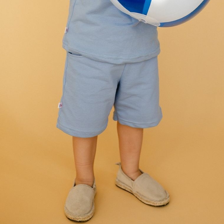 Szorty chłopięce, niebieskie, Eevi