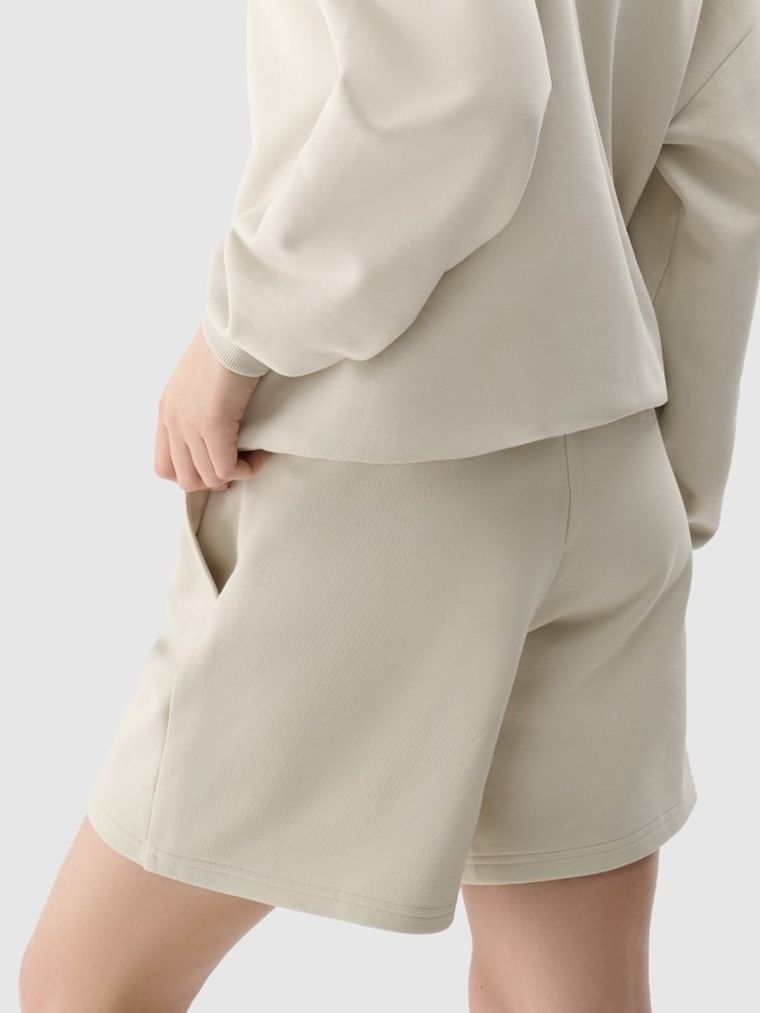 Szorty damskie, beżowe, 4F