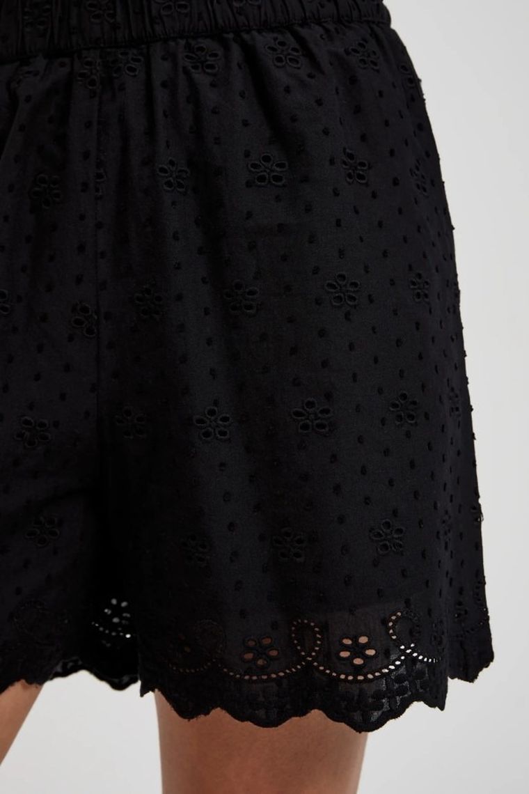 Szorty damskie, czarne, Moodo