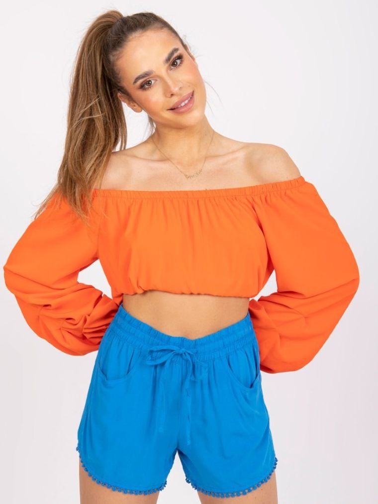 Szorty damskie, niebieskie, Fresh Made