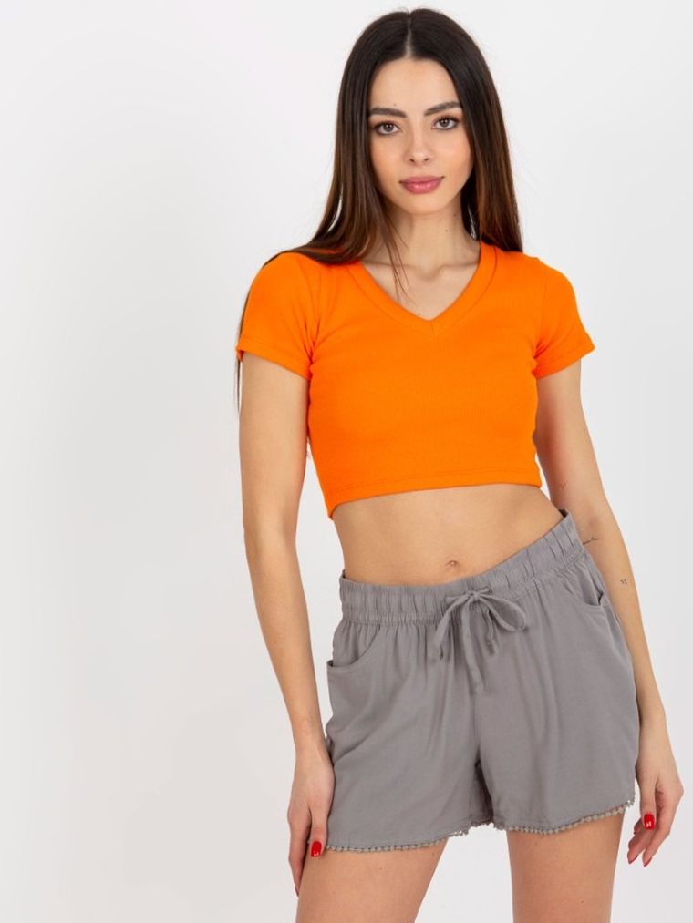 Szorty damskie, szare, Fresh Made