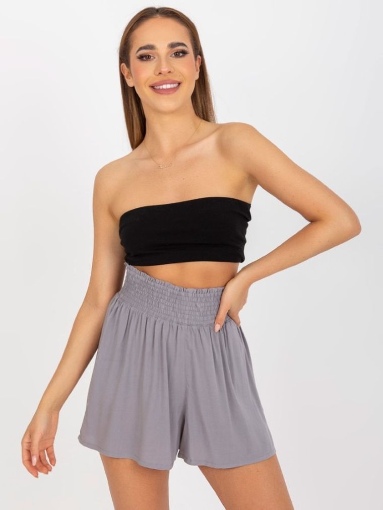 Szorty damskie, szare, Fresh Made