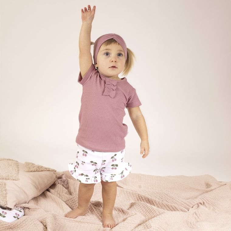 Szorty dziewczęce, białe, Nicol