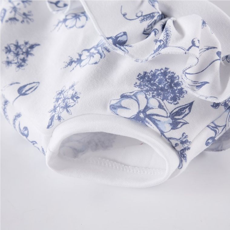 Szorty dziewczęce, bloomersy, białe, Eevi