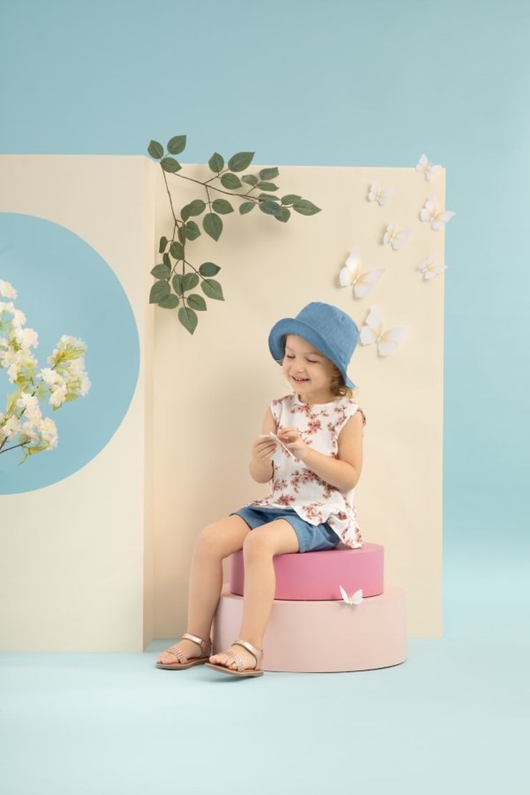 Szorty dziewczęce, denim, Pinokio