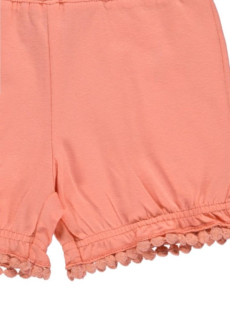 Szorty dziewczęce, koralowe, Kanz