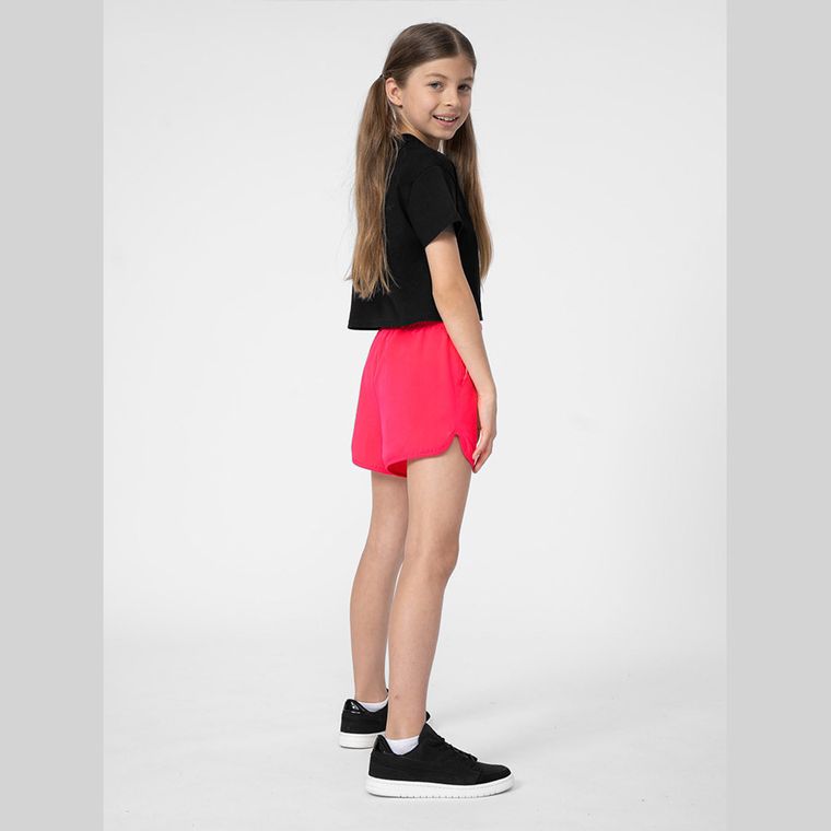 Szorty dziewczęce, różowe, 4F