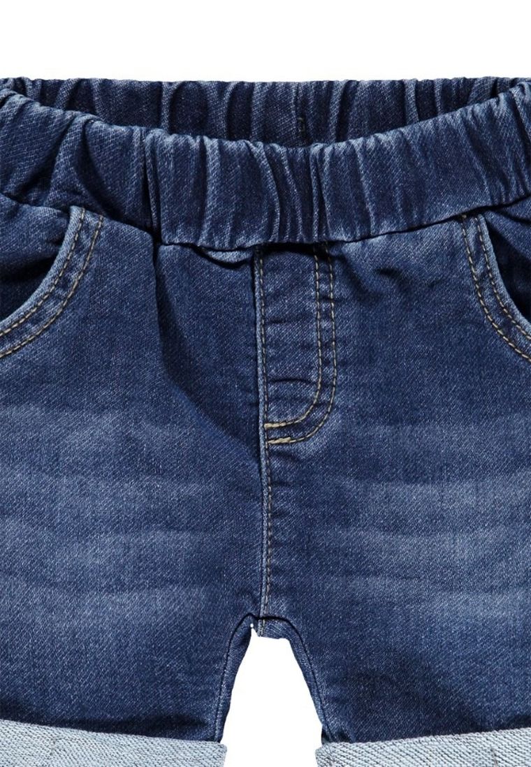 Szorty jeansowe dziewczęce, niebieskie, Bellybutton