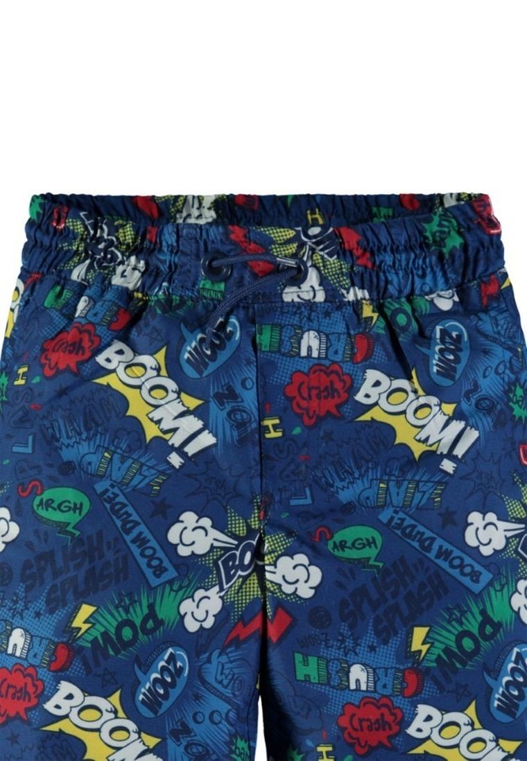 Szorty kąpielowe chłopięce, granatowe, Kanz