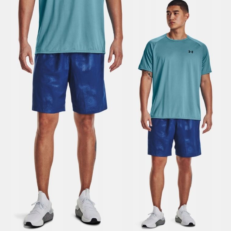 Szorty męskie, niebieskie, Under Armour