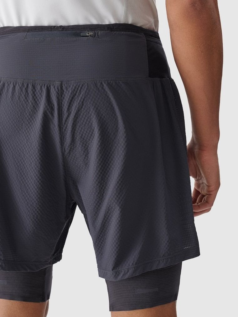 Szorty męskie, szare, 4F