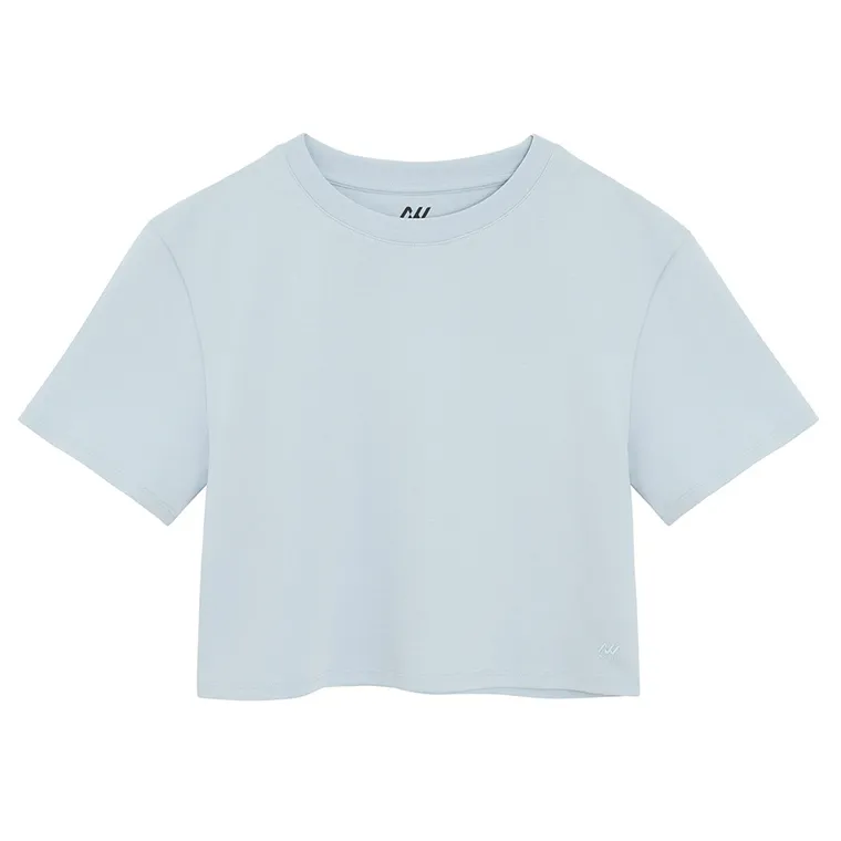 T-shirt basic o krótszym kroju NOWEAR