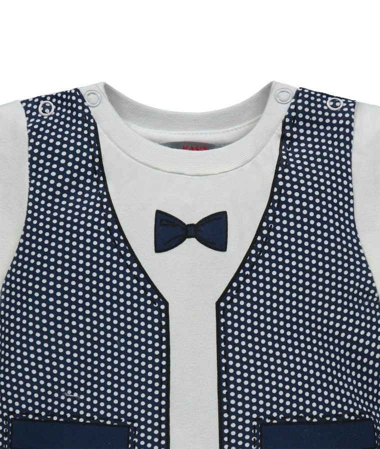 T-shirt chłopięcy, biały, Kanz