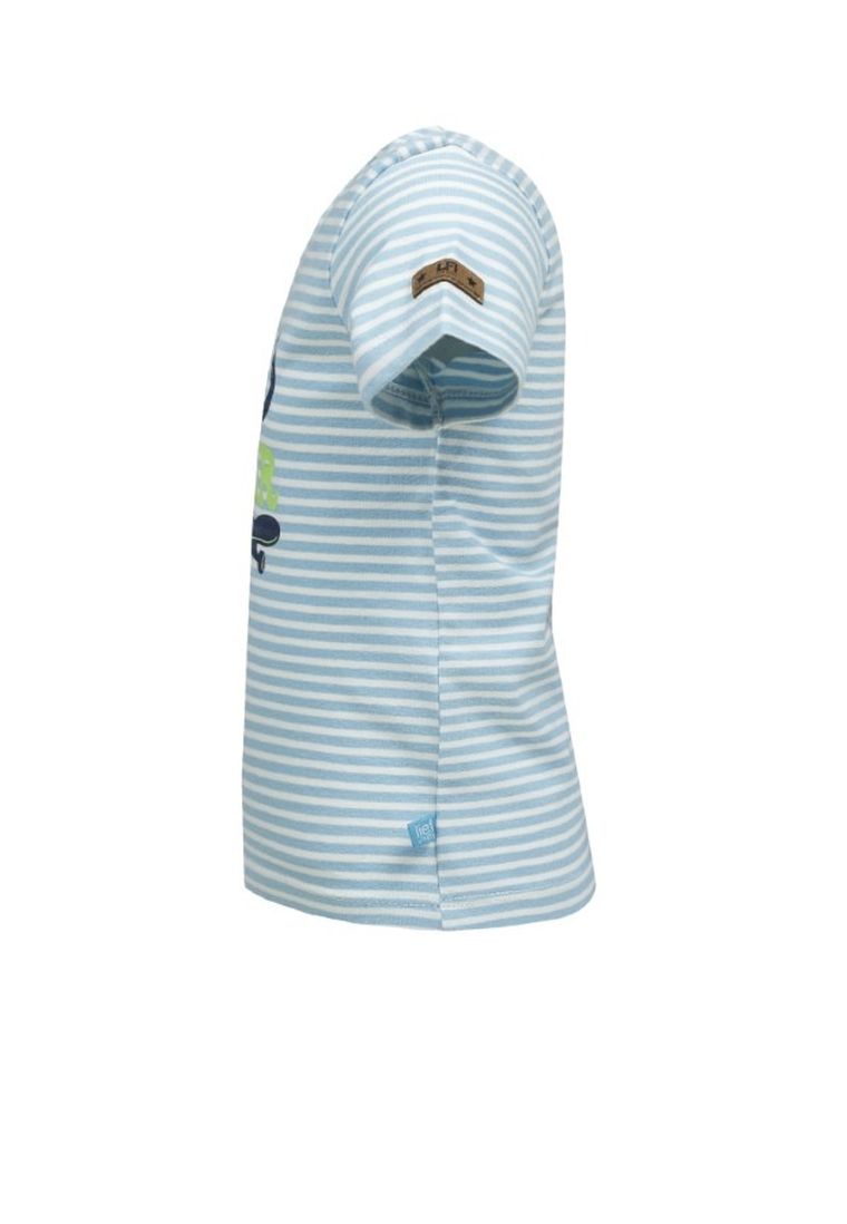 T-shirt chłopięcy, niebieski, Lief