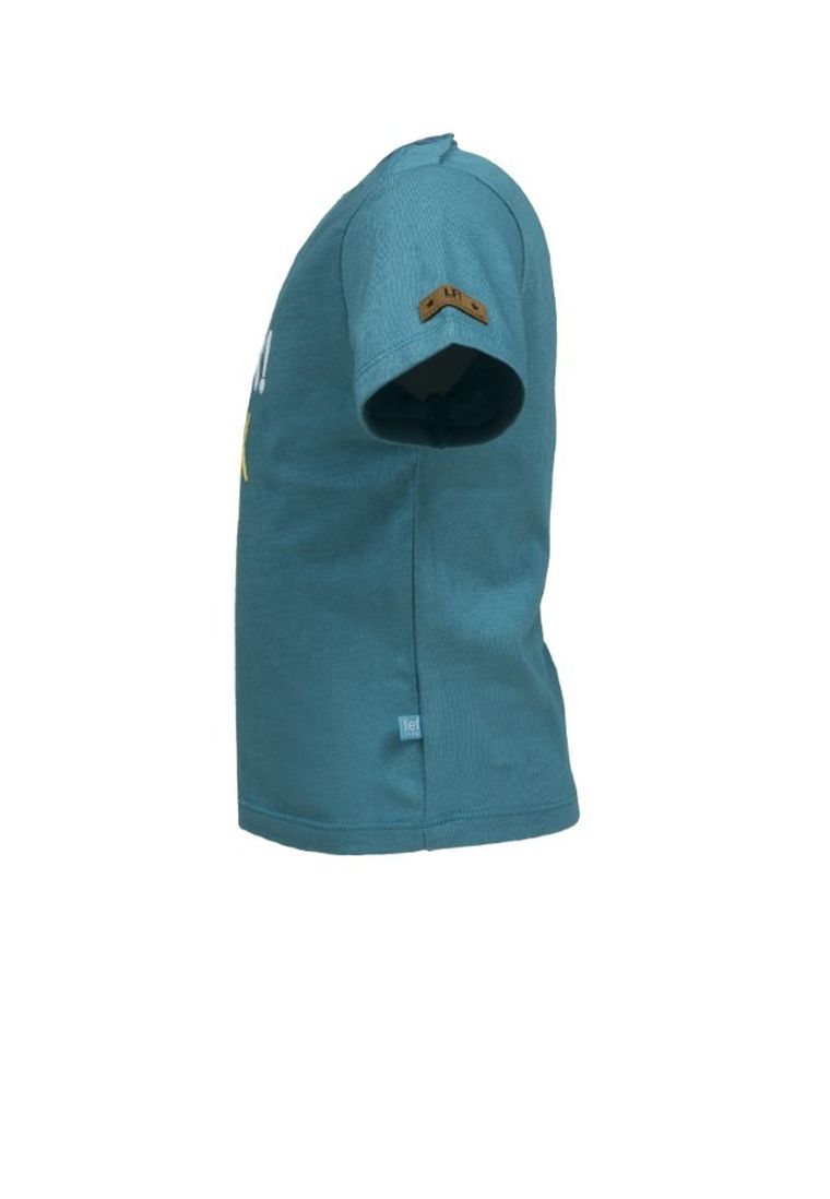 T-shirt chłopięcy, niebieski, Lief