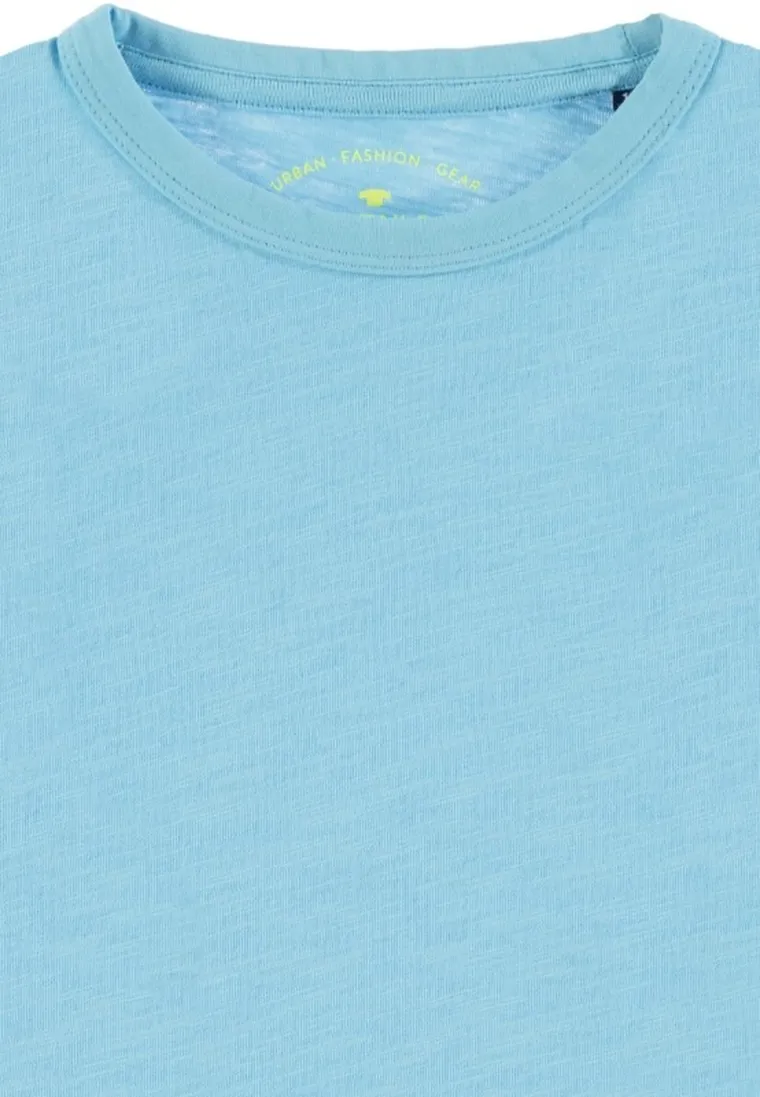 T-shirt chłopięcy, niebieski, Tom Tailor