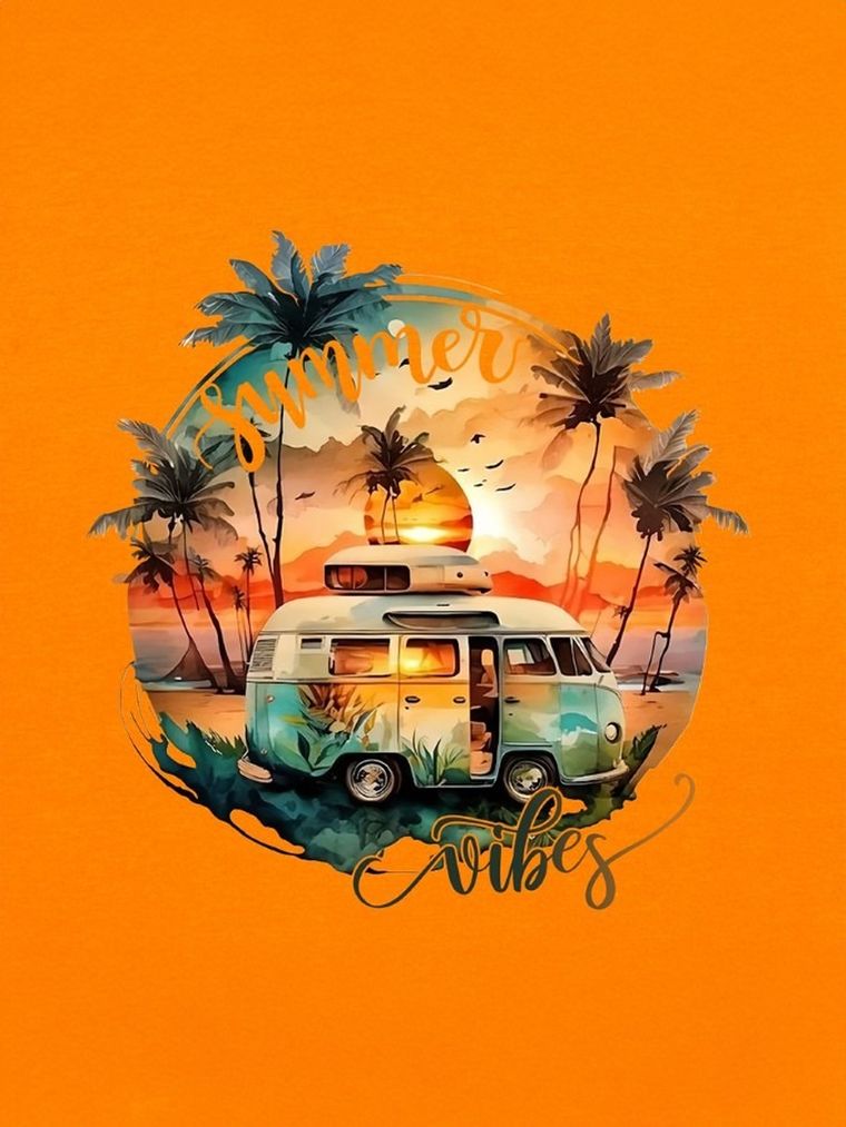 T-shirt chłopięcy, pomarańczowy, Tup Tup