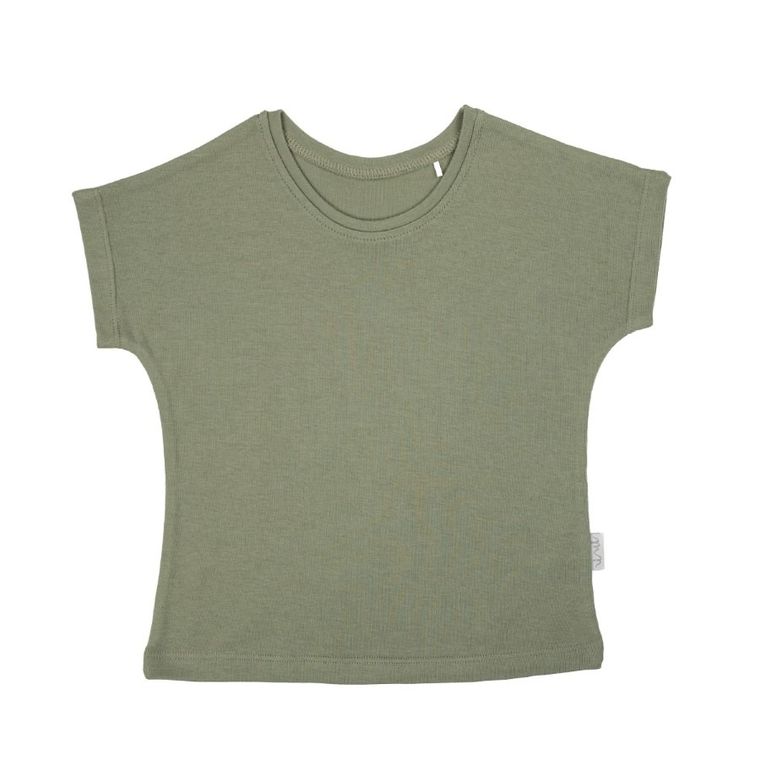 T-shirt chłopięcy, zielony, Nicol