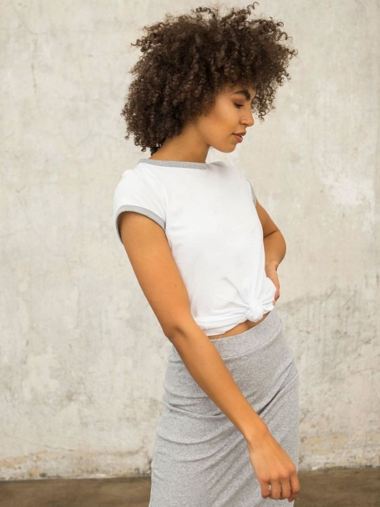 T-shirt damski, biały, For Fitness