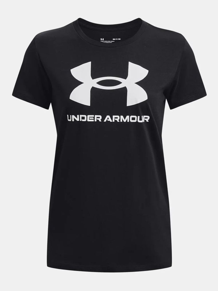 T-shirt damski, czarny, Under Armour