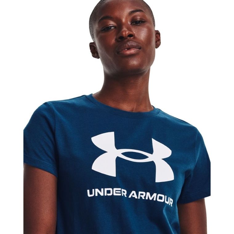 T-shirt damski, granatowy, Under Armour