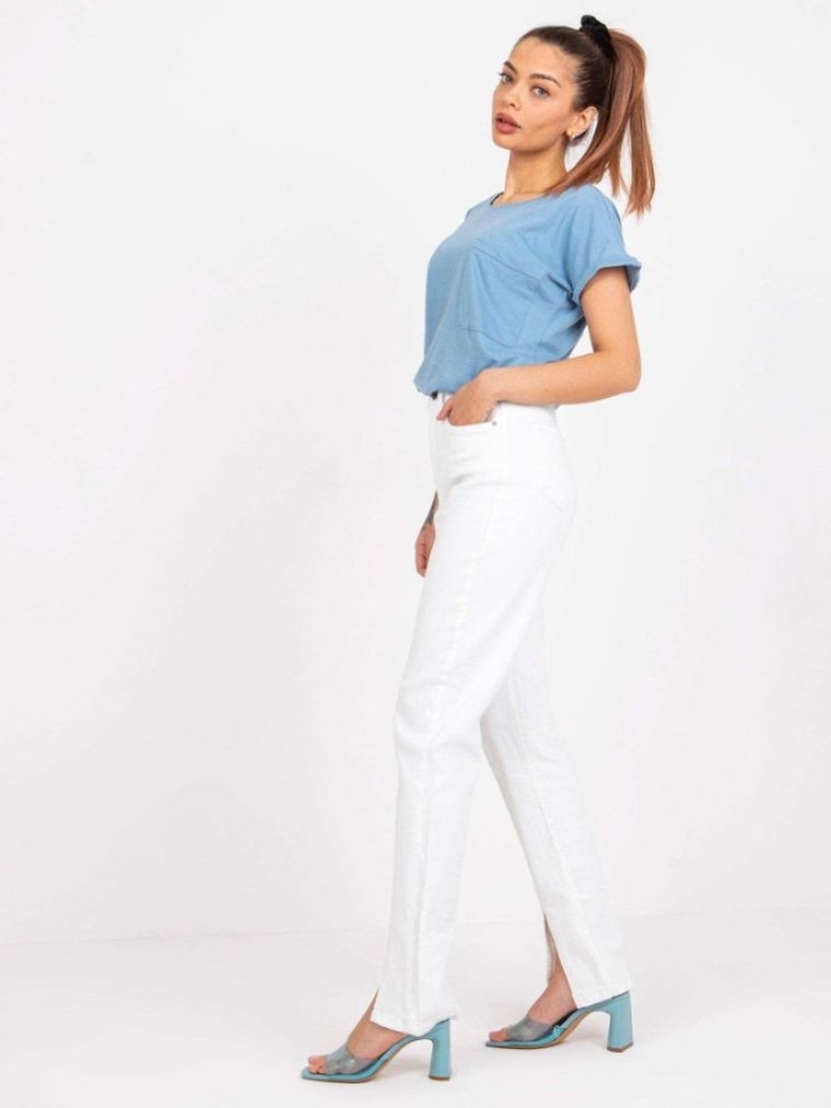 T-shirt damski, niebieski, Mayflies