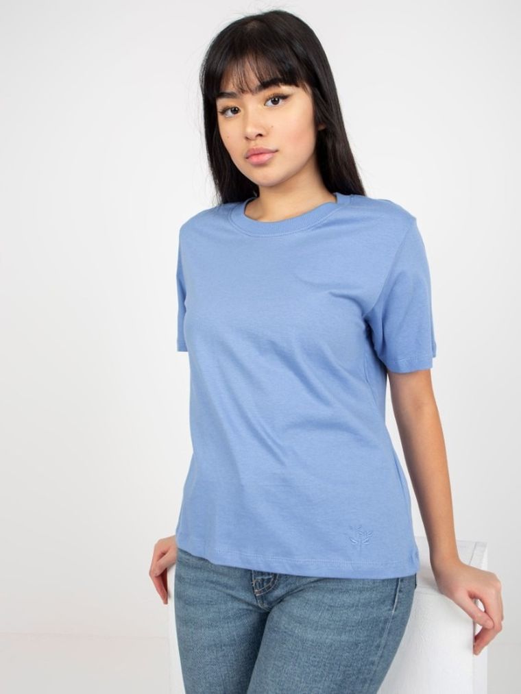 T-shirt damski, niebieski, Mayflies