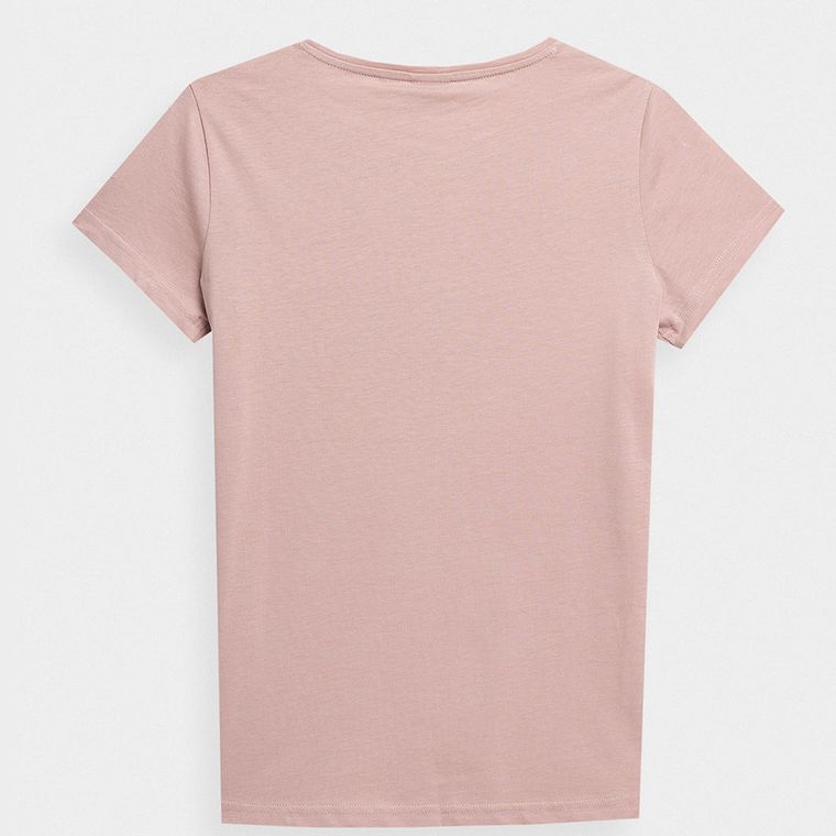 T-shirt damski, różowy, 4F