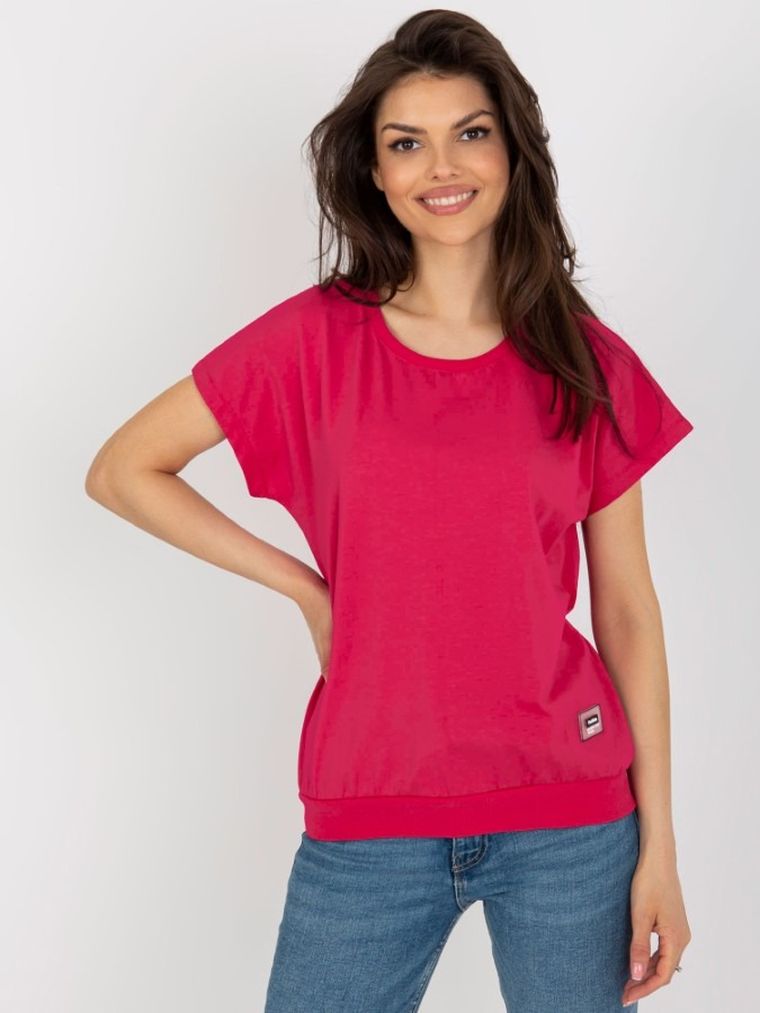 T-shirt damski, różowy, Relevance