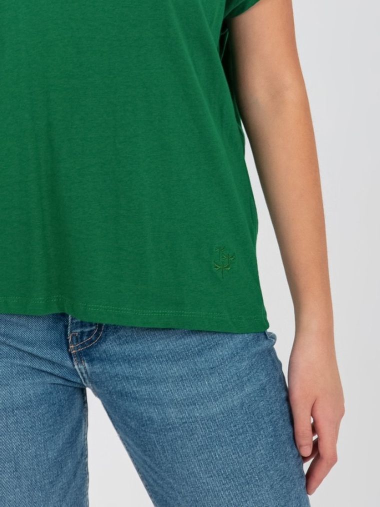 T-shirt damski, zielony, Mayflies