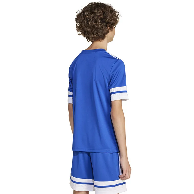 T-shirt dziecięcy, niebieski, Adidas Squadra