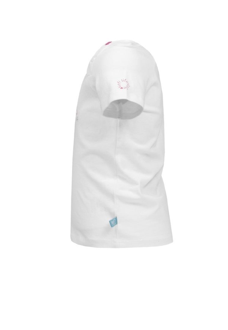 T-shirt dziewczęcy, biały, Lief