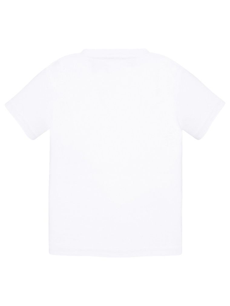 T-shirt dziewczęcy, biały, Tup Tup