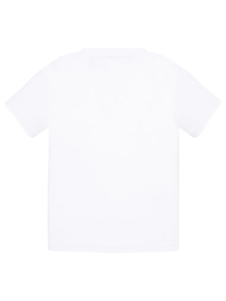 T-shirt dziewczęcy, biały, Tup Tup