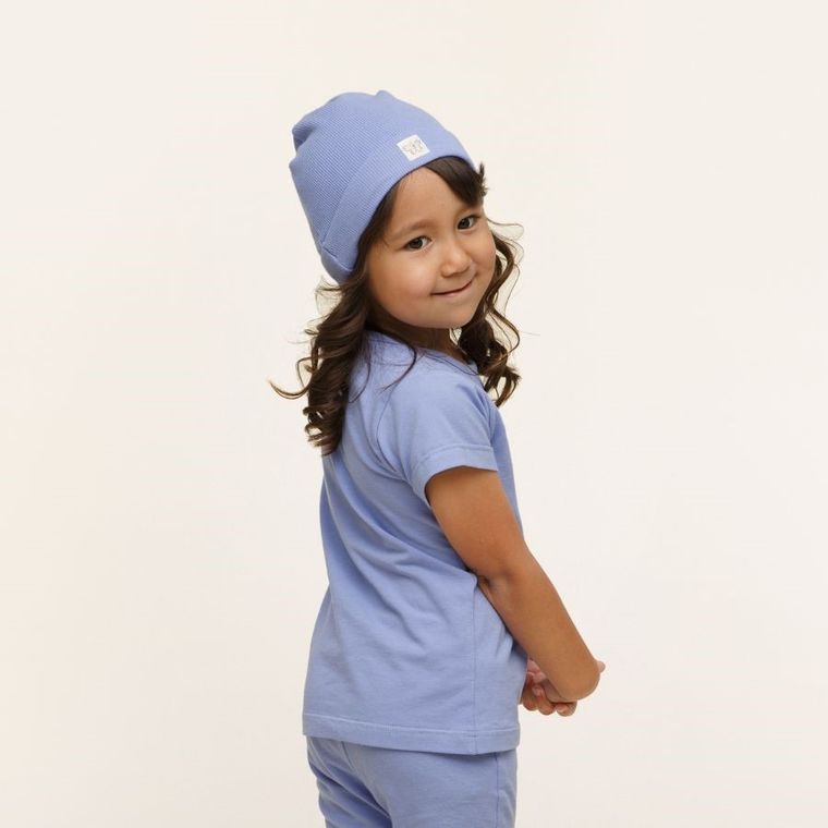 T-shirt dziewczęcy, fioletowy, Pinokio