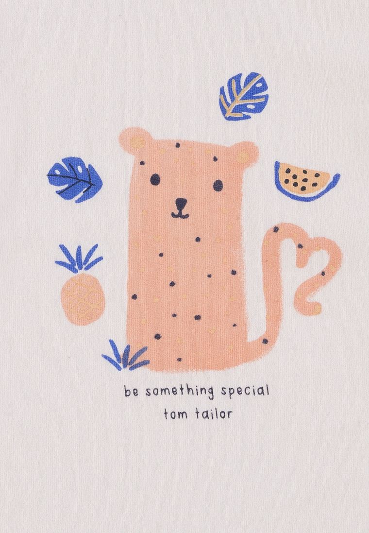 T-shirt dziewczęcy, jasnoróżowy, Tom Tailor