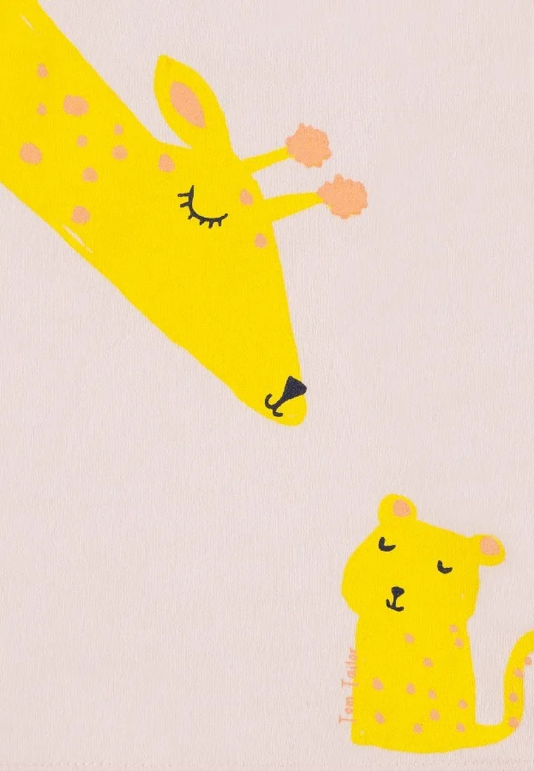 T-shirt dziewczęcy, jasnoróżowy, Tom Tailor